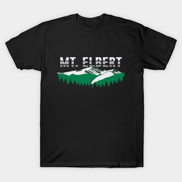 Mt. Elbert T-Shirt by zealology